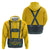 Lederhosen Oktoberfest Zip Hoodie Bavarian Beer Time - Wonder Print Shop