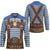 Lederhosen Oktoberfest Hockey Jersey Blue Edelweiss Floral Polka Dots - Wonder Print Shop