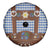 Lederhosen Oktoberfest Spare Tire Cover Blue Edelweiss Floral Polka Dots - Wonder Print Shop