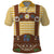 Lederhosen Oktoberfest Polo Shirt Gold Edelweiss Floral Polka Dots - Wonder Print Shop