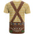 Lederhosen Oktoberfest T Shirt Gold Edelweiss Floral Polka Dots - Wonder Print Shop