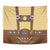 Lederhosen Oktoberfest Tapestry Gold Edelweiss Floral Polka Dots - Wonder Print Shop