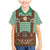 Lederhosen Oktoberfest Family Matching Mermaid Dress and Hawaiian Shirt Green Edelweiss Floral Polka Dots - Wonder Print Shop