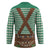 Lederhosen Oktoberfest Hockey Jersey Green Edelweiss Floral Polka Dots - Wonder Print Shop