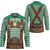 Lederhosen Oktoberfest Hockey Jersey Green Edelweiss Floral Polka Dots - Wonder Print Shop