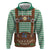 Lederhosen Oktoberfest Hoodie Green Edelweiss Floral Polka Dots - Wonder Print Shop
