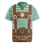Lederhosen Oktoberfest Rugby Jersey Green Edelweiss Floral Polka Dots - Wonder Print Shop