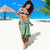 Lederhosen Oktoberfest Sarong Green Edelweiss Floral Polka Dots - Wonder Print Shop
