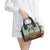 Lederhosen Oktoberfest Shoulder Handbag Green Edelweiss Floral Polka Dots - Wonder Print Shop