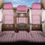 Lederhosen Oktoberfest Back Car Seat Cover Pink Edelweiss Floral Polka Dots - Wonder Print Shop