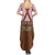 Lederhosen Oktoberfest Family Matching Summer Maxi Dress and Hawaiian Shirt Pink Edelweiss Floral Polka Dots - Wonder Print Shop