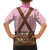 Lederhosen Oktoberfest Hawaiian Shirt Pink Edelweiss Floral Polka Dots - Wonder Print Shop