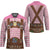 Lederhosen Oktoberfest Hockey Jersey Pink Edelweiss Floral Polka Dots - Wonder Print Shop
