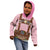 Lederhosen Oktoberfest Kid Hoodie Pink Edelweiss Floral Polka Dots - Wonder Print Shop
