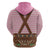Lederhosen Oktoberfest Zip Hoodie Pink Edelweiss Floral Polka Dots - Wonder Print Shop