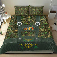 Lederhosen Oktoberfest Bedding Set Hops And Malt Pattern - Wonder Print Shop