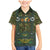 Lederhosen Oktoberfest Family Matching Mermaid Dress and Hawaiian Shirt Hops And Malt Pattern - Wonder Print Shop
