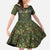 Lederhosen Oktoberfest Family Matching Off Shoulder Maxi Dress and Hawaiian Shirt Hops And Malt Pattern - Wonder Print Shop