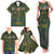 Lederhosen Oktoberfest Family Matching Tank Maxi Dress and Hawaiian Shirt Hops And Malt Pattern - Wonder Print Shop