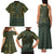 Lederhosen Oktoberfest Family Matching Tank Maxi Dress and Hawaiian Shirt Hops And Malt Pattern - Wonder Print Shop