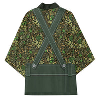 Lederhosen Oktoberfest Kimono Hops And Malt Pattern - Wonder Print Shop