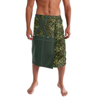 Lederhosen Oktoberfest Lavalava Hops And Malt Pattern - Wonder Print Shop