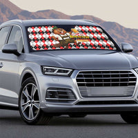 Oktoberfest Beaver Auto Sun Shade On My Wurst Behaviour - Wonder Print Shop