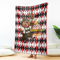 Oktoberfest Beaver Blanket On My Wurst Behaviour - Wonder Print Shop