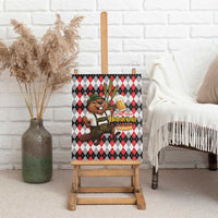 Oktoberfest Beaver Canvas Wall Art On My Wurst Behaviour - Wonder Print Shop
