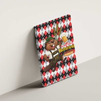 Oktoberfest Beaver Canvas Wall Art On My Wurst Behaviour - Wonder Print Shop