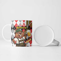Oktoberfest Beaver Ceramic Mug On My Wurst Behaviour - Wonder Print Shop