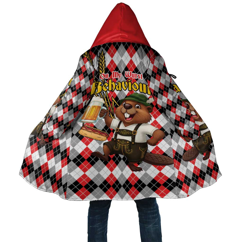 Oktoberfest Beaver Cloak On My Wurst Behaviour - Wonder Print Shop