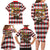 Oktoberfest Beaver Family Matching Long Sleeve Bodycon Dress and Hawaiian Shirt On My Wurst Behaviour - Wonder Print Shop