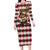 Oktoberfest Beaver Family Matching Long Sleeve Bodycon Dress and Hawaiian Shirt On My Wurst Behaviour - Wonder Print Shop