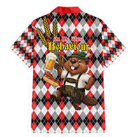 Oktoberfest Beaver Family Matching Mermaid Dress and Hawaiian Shirt On My Wurst Behaviour - Wonder Print Shop