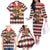 Oktoberfest Beaver Family Matching Off The Shoulder Long Sleeve Dress and Hawaiian Shirt On My Wurst Behaviour - Wonder Print Shop