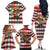 Oktoberfest Beaver Family Matching Off The Shoulder Long Sleeve Dress and Hawaiian Shirt On My Wurst Behaviour - Wonder Print Shop