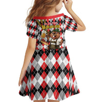 Oktoberfest Beaver Family Matching Off Shoulder Maxi Dress and Hawaiian Shirt On My Wurst Behaviour - Wonder Print Shop