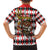 Oktoberfest Beaver Family Matching Short Sleeve Bodycon Dress and Hawaiian Shirt On My Wurst Behaviour - Wonder Print Shop
