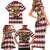 Oktoberfest Beaver Family Matching Short Sleeve Bodycon Dress and Hawaiian Shirt On My Wurst Behaviour - Wonder Print Shop