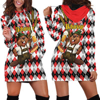 Oktoberfest Beaver Hoodie Dress On My Wurst Behaviour - Wonder Print Shop