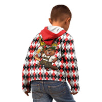 Oktoberfest Beaver Kid Hoodie On My Wurst Behaviour - Wonder Print Shop