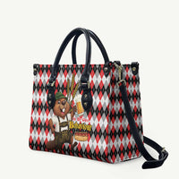 Oktoberfest Beaver Leather Bag On My Wurst Behaviour - Wonder Print Shop