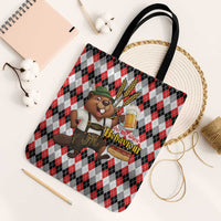 Oktoberfest Beaver Tote Bag On My Wurst Behaviour - Wonder Print Shop