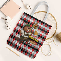 Oktoberfest Beaver Tote Bag On My Wurst Behaviour - Wonder Print Shop