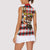 Oktoberfest Beaver Women Sleeveless Polo Shirt On My Wurst Behaviour - Wonder Print Shop