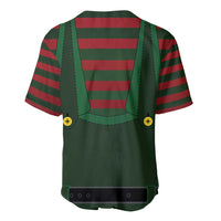 Christmas Elf Costume Baseball Jersey Santa’s Little Helper Outfit - Wonder Print Shop