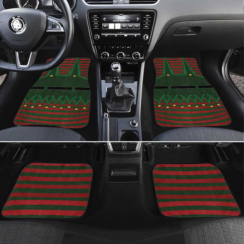 Christmas Elf Costume Car Mats Santa’s Little Helper Outfit - Wonder Print Shop