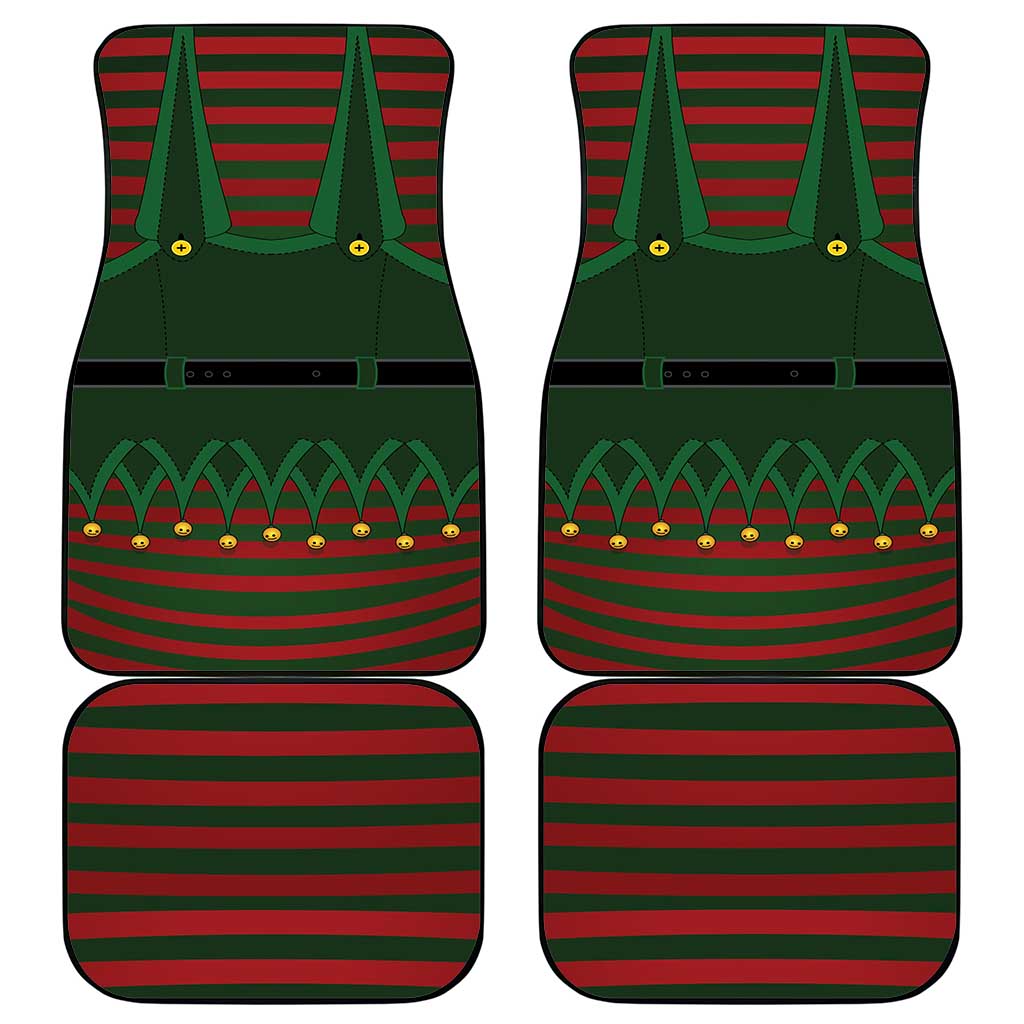 Christmas Elf Costume Car Mats Santa’s Little Helper Outfit - Wonder Print Shop