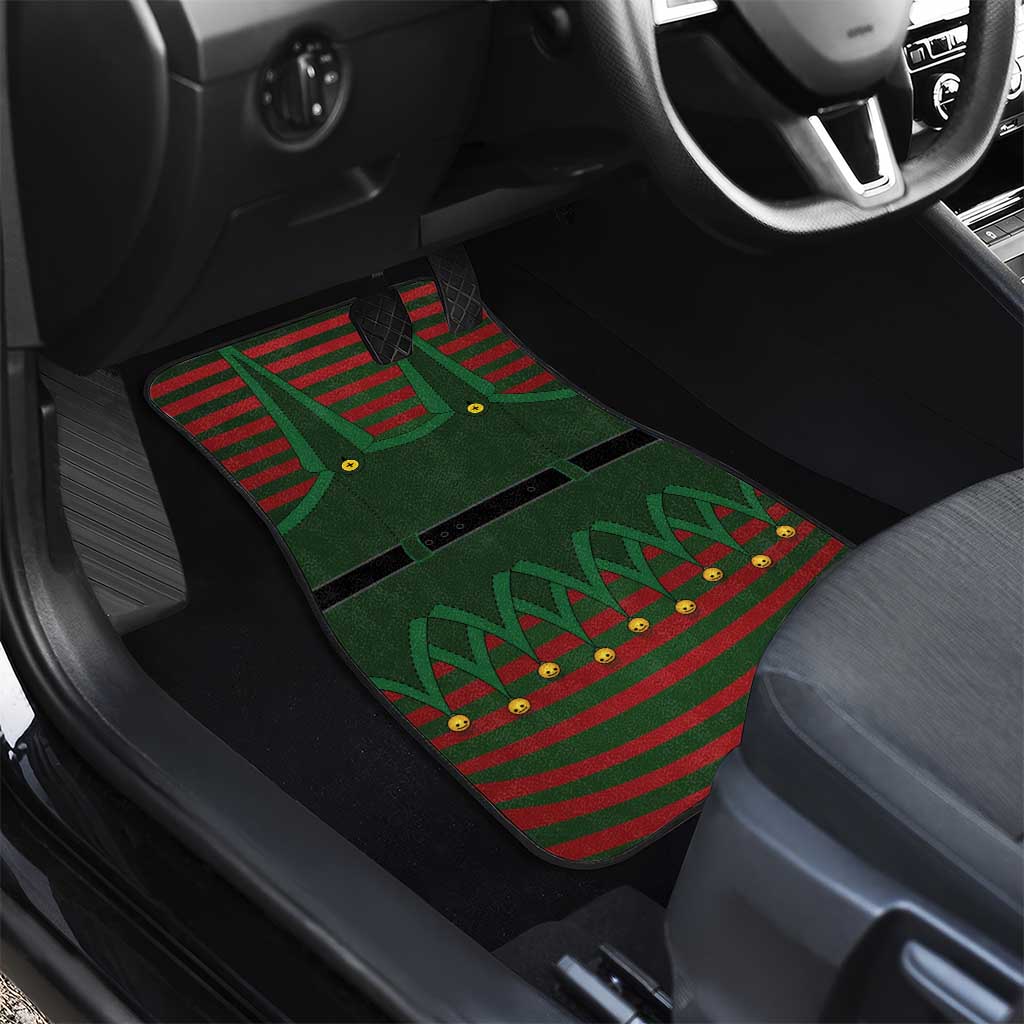 Christmas Elf Costume Car Mats Santa’s Little Helper Outfit - Wonder Print Shop